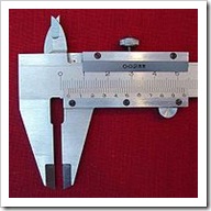 Vernier caliper picture borrowed from Wikipedia